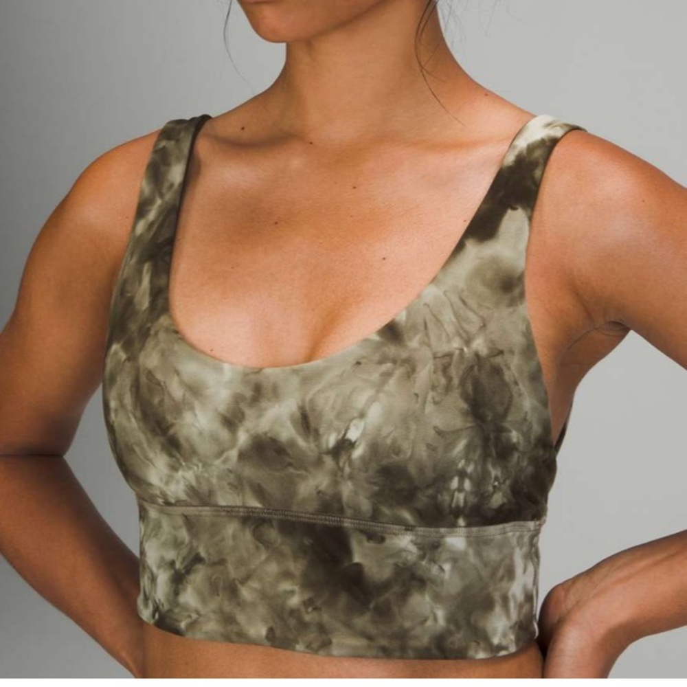 Align Reversible Sports Bra Size 10 Diamond Dye / Dark Olive